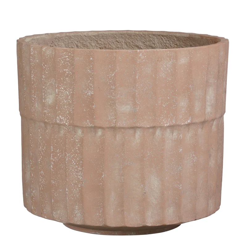 Apiro pot rond roze - h27xd31cm