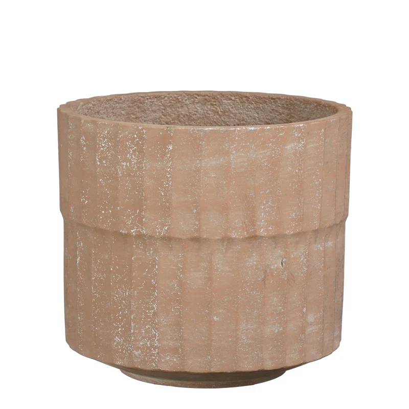 Apiro pot rond roze - h22xd24,5cm
