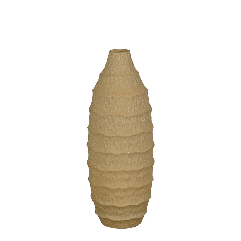 Agosta vaas taupe - h40,5xd15,5cm
