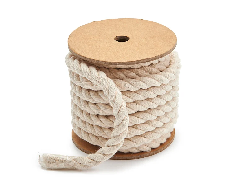 Cotton rope 8mm x 6m