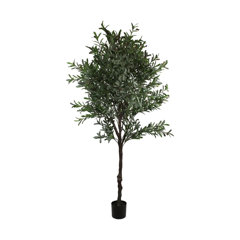 Tree olive tree artificial 130x120x230cm Green