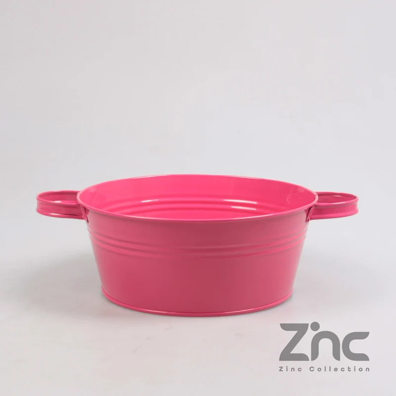 ZINK TEIL 2.5L M/OREN D24.5 H10 B20 CM TELEMAGENTA