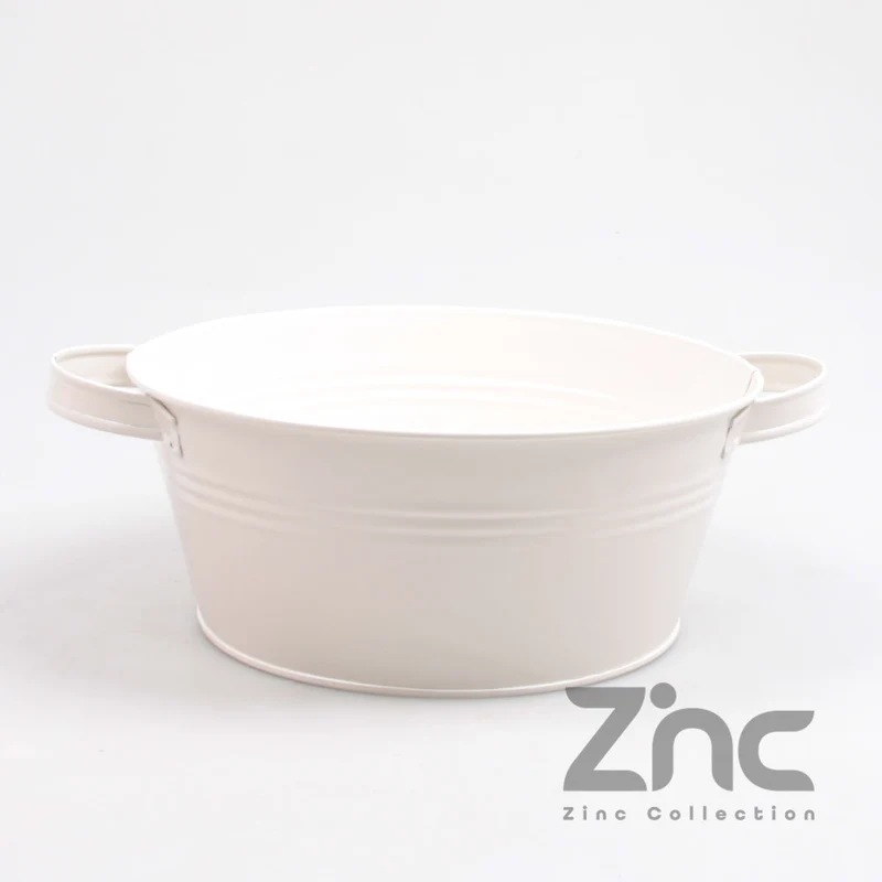 ZINK TEIL 2.5L M/OREN D24.5 H10 B20 CM CREME