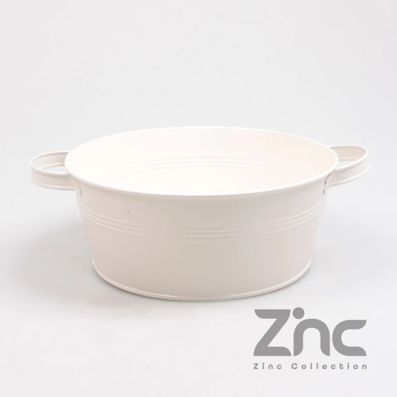 ZINK TEIL 1.5L M/OREN D22 H9.5 B17 CM CREME