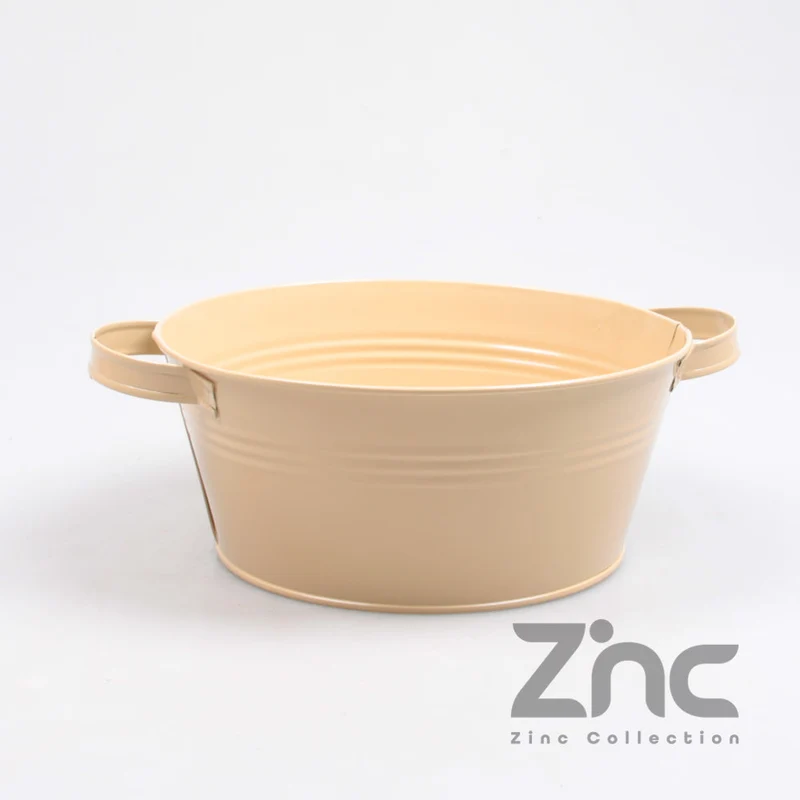 ZINK TEIL 1.5L M/OREN D22 H9.5 B17 CM CAMEL