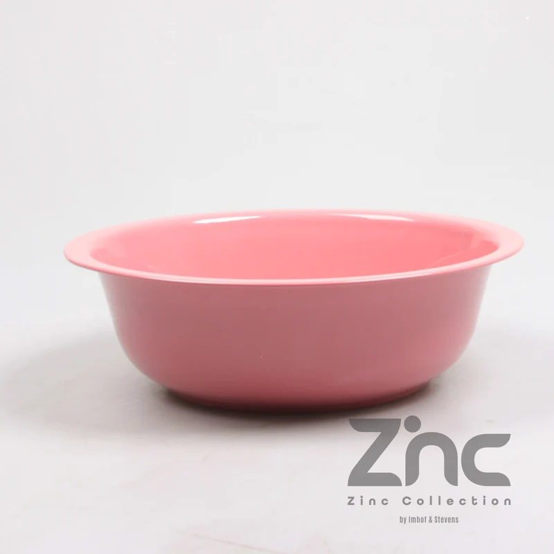 ZINK PLANTENSCHAAL M D28 H9 B16 CM ANTIEK PINK