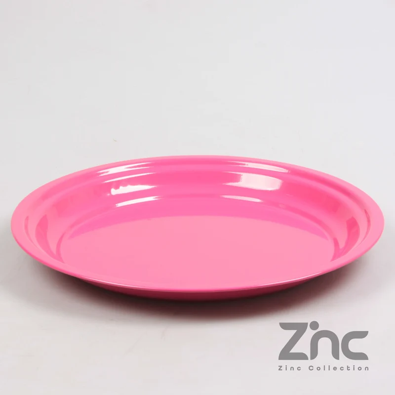 ZINK ONDERBORD ROND S 30X2.5 CM TELMAGENTA