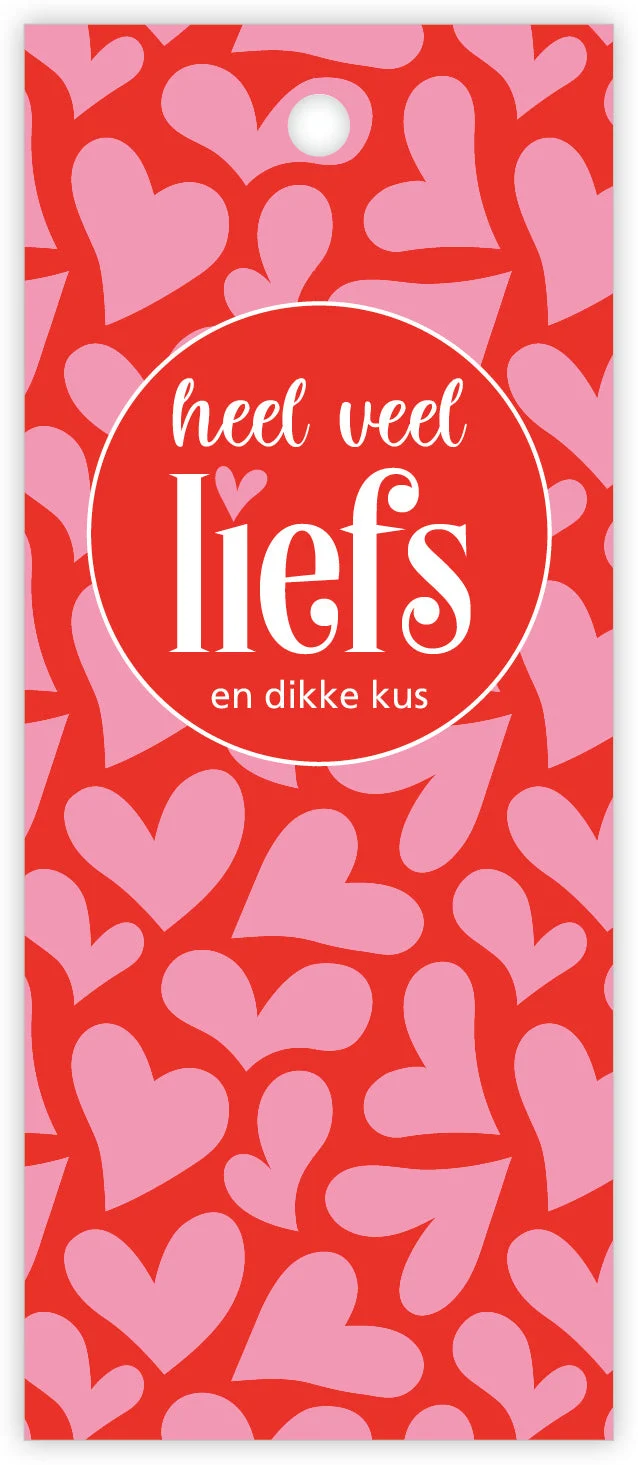 Pakje a 12 Kadokaartjes Gelegenheid Heel veel liefs en dikke knuffel