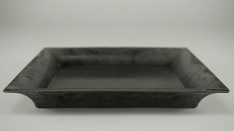 Vierkant bord Grijs 20x20x2,5cm