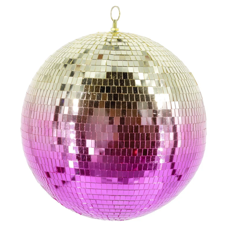 Discobal 30x30x30cm tweekleur