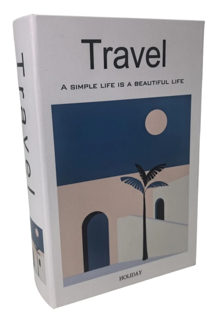 Opbergboek koffietafel travel 27x18x7cm