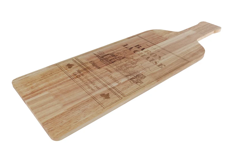 Borrelplank "Ilja" L naturel acacia 70x21,5x1,2cm