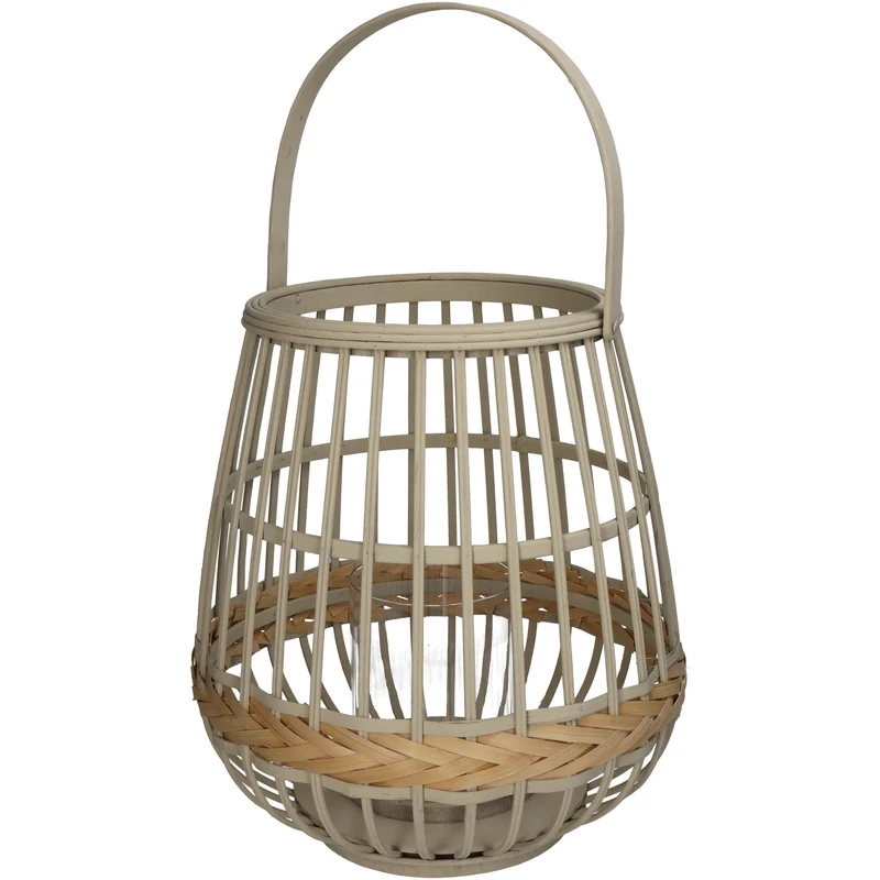 Lantern Ivory 30x30x32cm