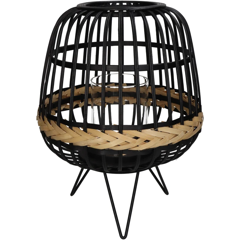 Lantern Black 30x30x37cm