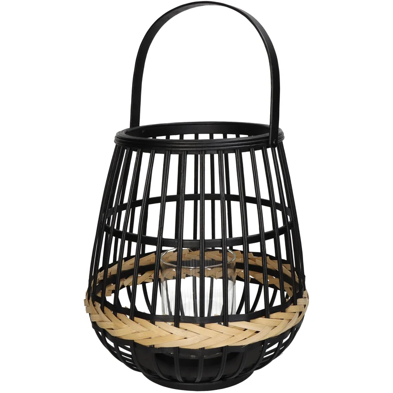 Lantern Black 30x30x32cm