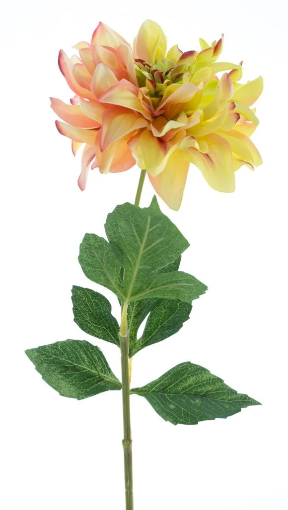 Dahlia spray Farmer green/pink 64cm