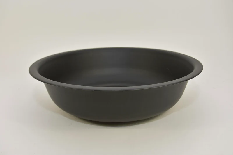 Zinkschaal Matzwart D40 H10cm