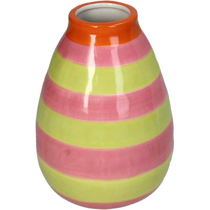 Vase NO.01 Dolomite Multi 12.4x12.4x17.8cm