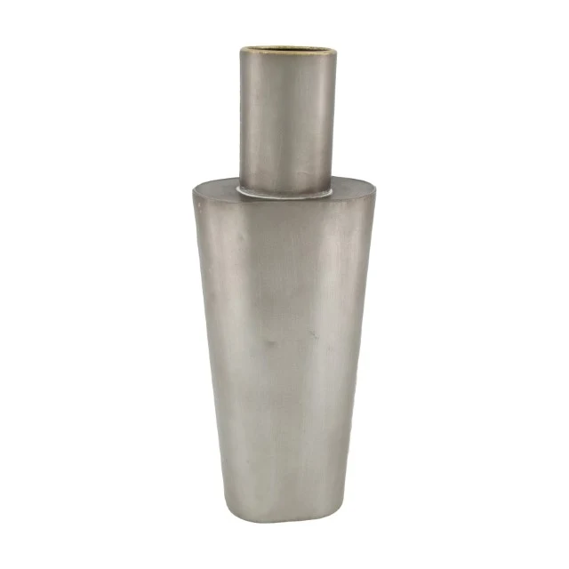 Bottle metal 14x9x38.5cm Antique Silver