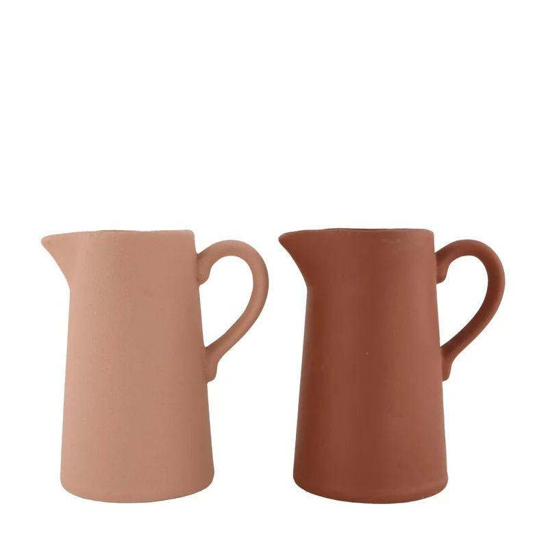 Carafe terracotta 17.5x12x21cm Mixed