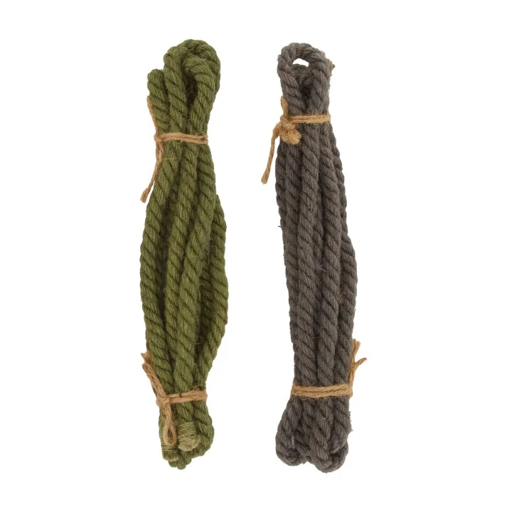 Rope jute nature 1.5x1.5x300cm Mixed grey