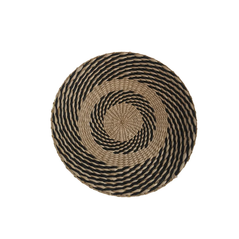 Wall Decor Aquia D45 H7cm Black Natural