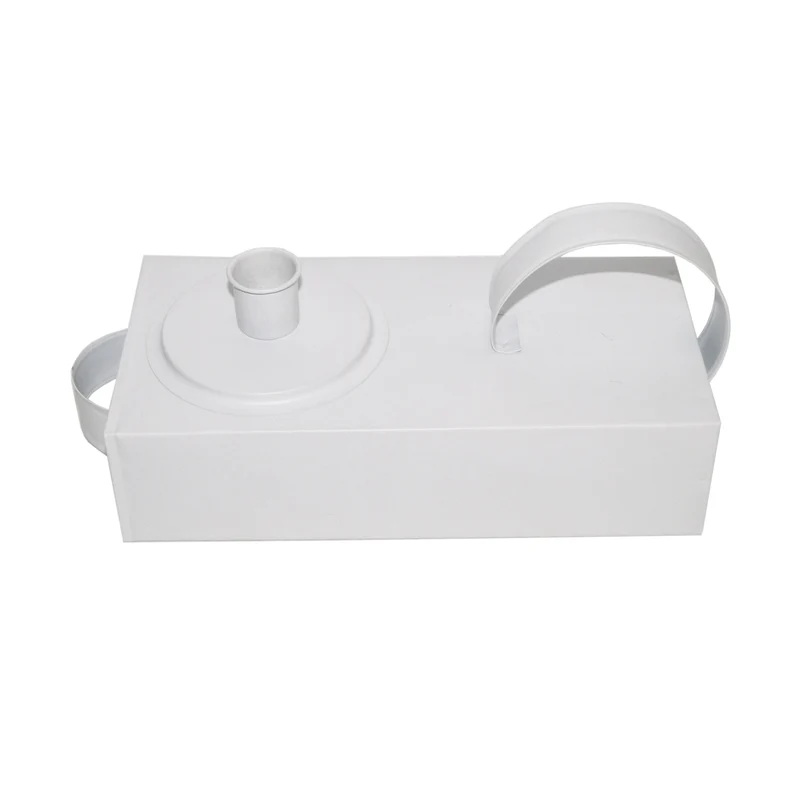 Candle holder Masma 24x10x10cm Pure White
