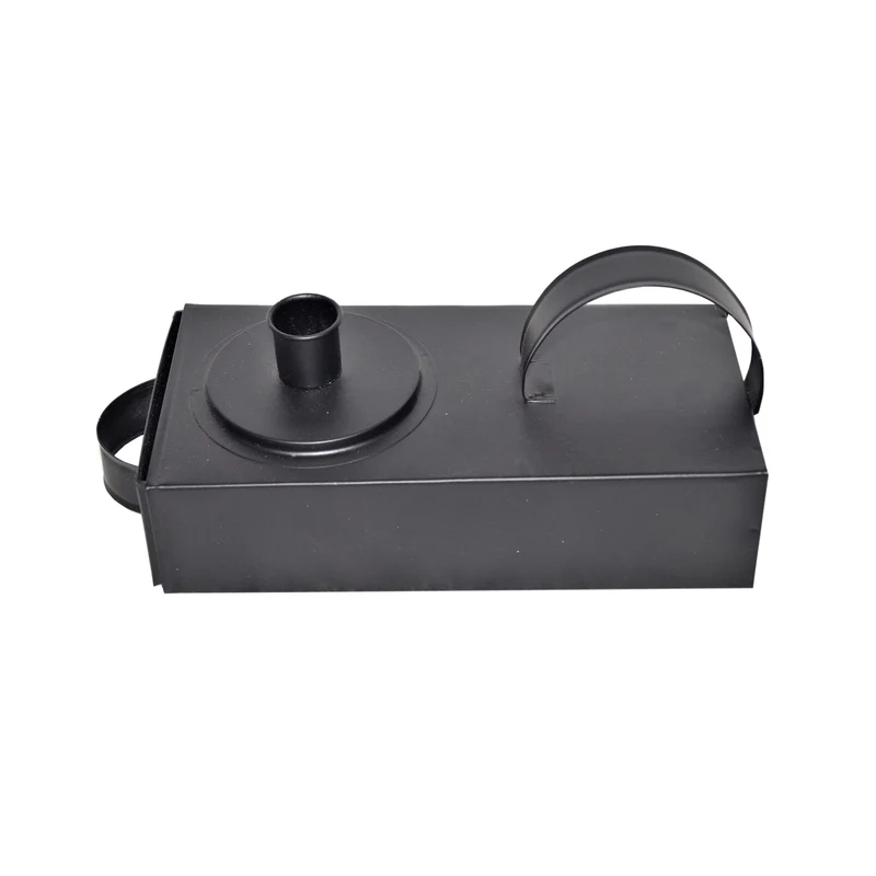 Candle holder Masma 24x10x10cm Black