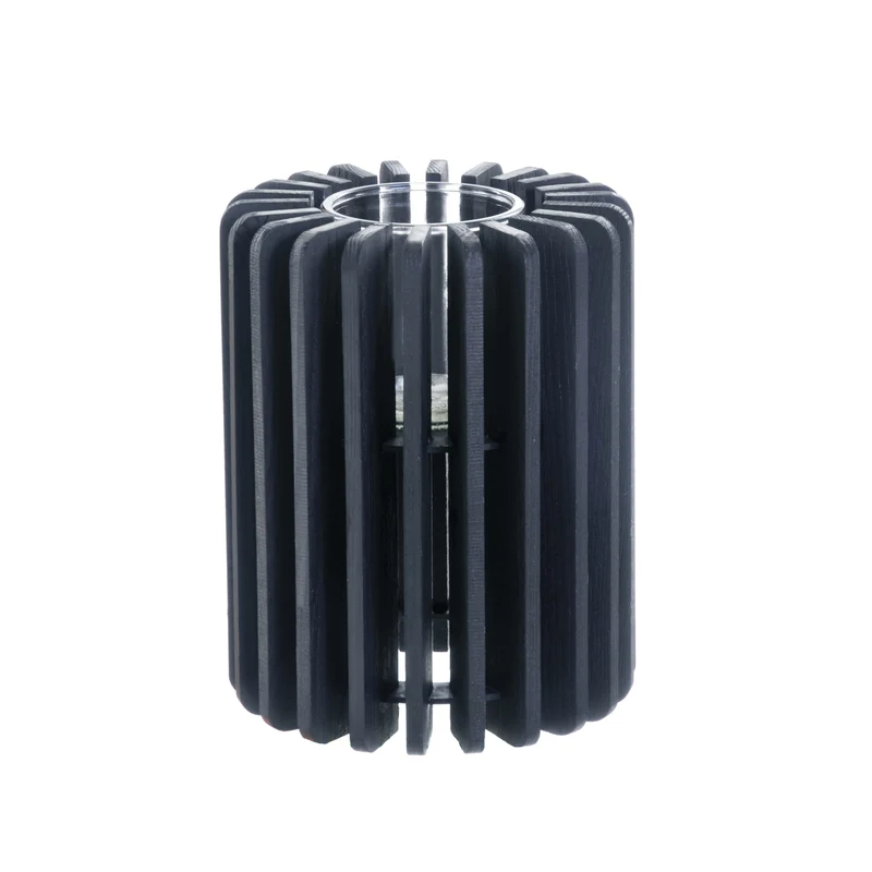 Tealight Holder D20 H25cm Black