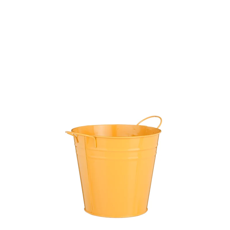 Joey pot rond geel - h15xd16cm