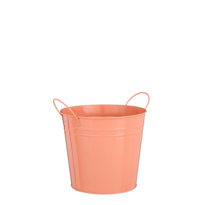 Joey pot rond zalm - h16xd18cm