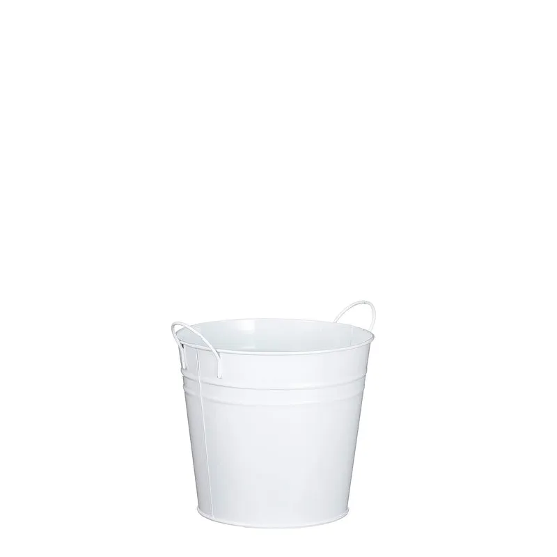 Joey pot rond wit - h16xd18cm