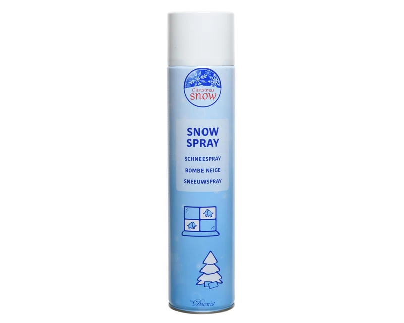 Bus sneeuw spray wit 600ml Spuitsneeuw