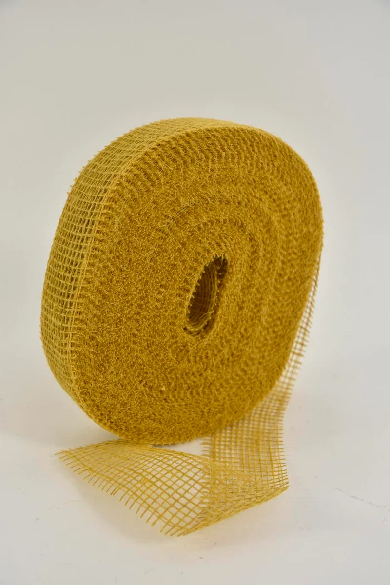 Rol jute 5cm 40mtr Mustard