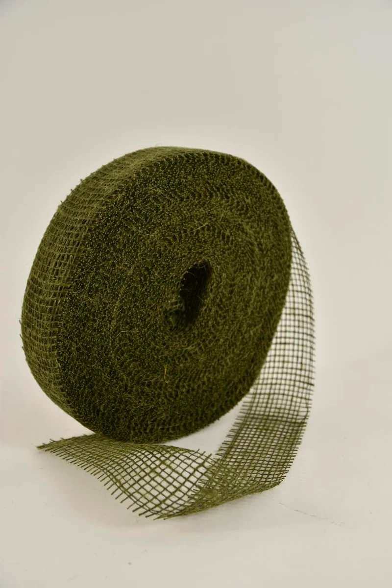 Rol jute 5cm 40mtr Olive