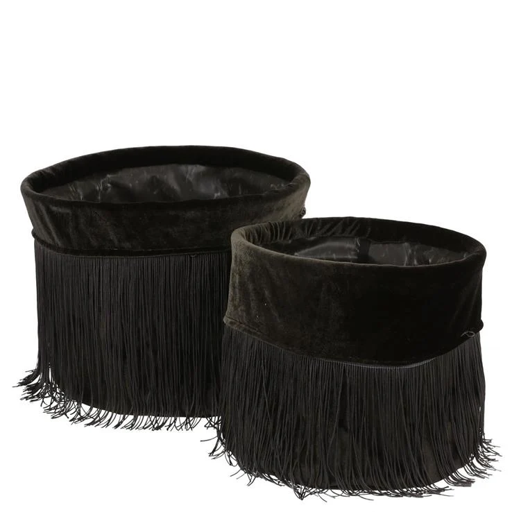 Romy pot d.groen set van 2 - h26xd30cm