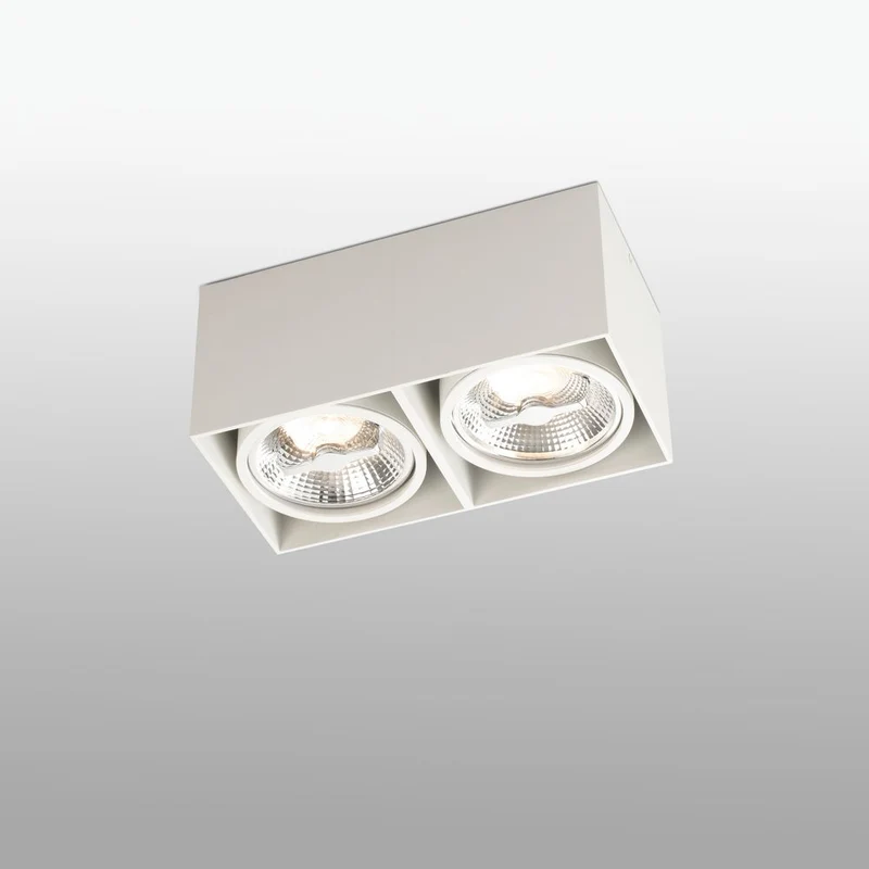 Deckenlampe TECTO 2-flammig Weiß