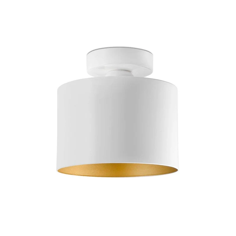 Deckenleuchte JANET Weiß, Goldfarben