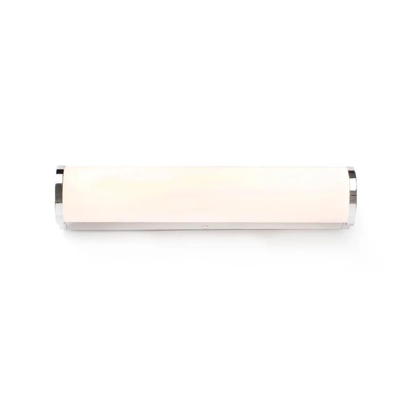 LED Bad-Wandleuchte Danubio 12W 2700K IP44 Chrom