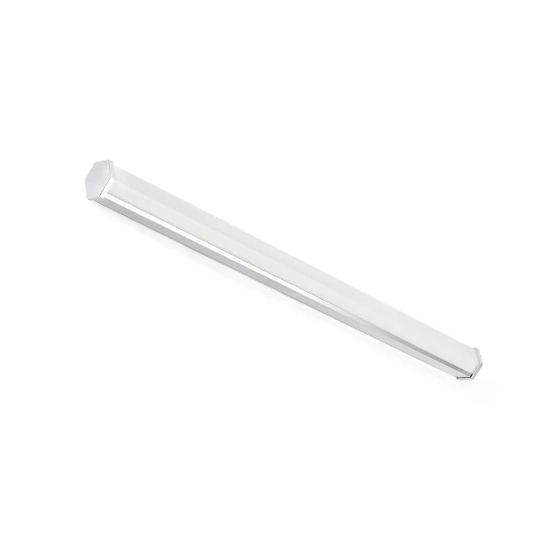 LED Bad-Wandleuchte Edge 12W 4000K IP44 Chrom