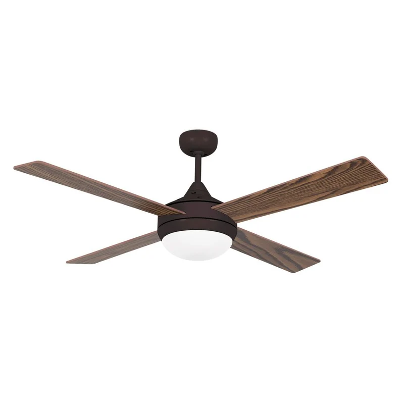 Deckenventilator ICARIA Ø 132cm Braun, Mahagoni