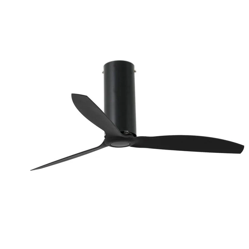 Deckenventilator TUBE FAN Schwarz