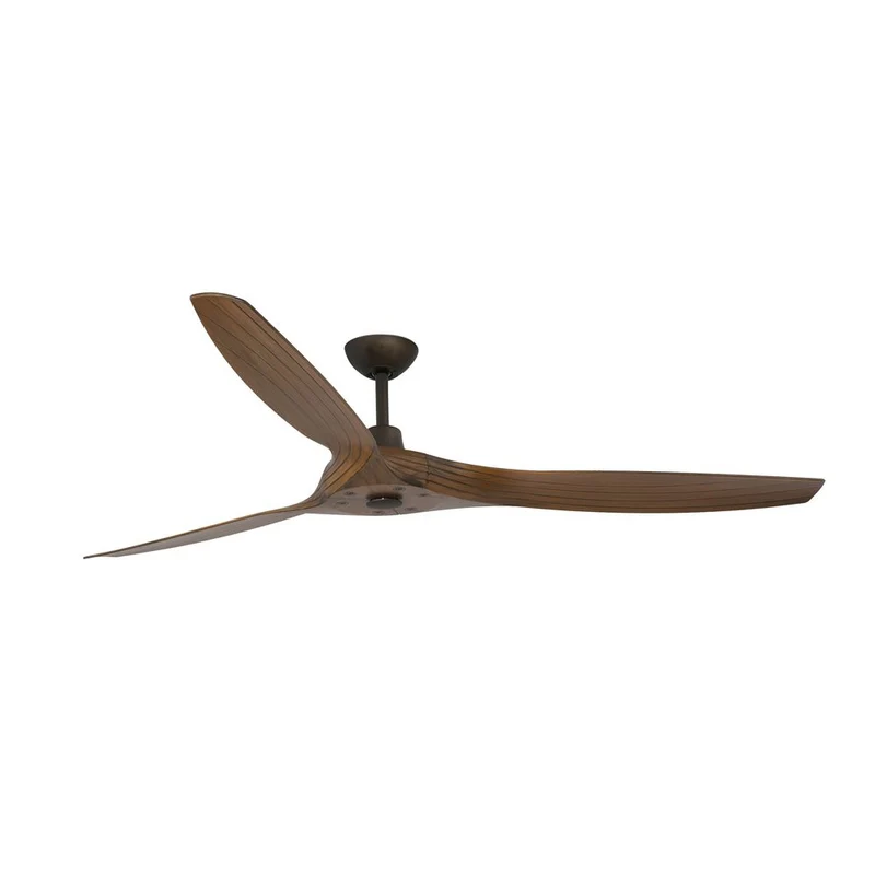 Deckenventilator MOREA Ø 152cm 3 Flügel Braun