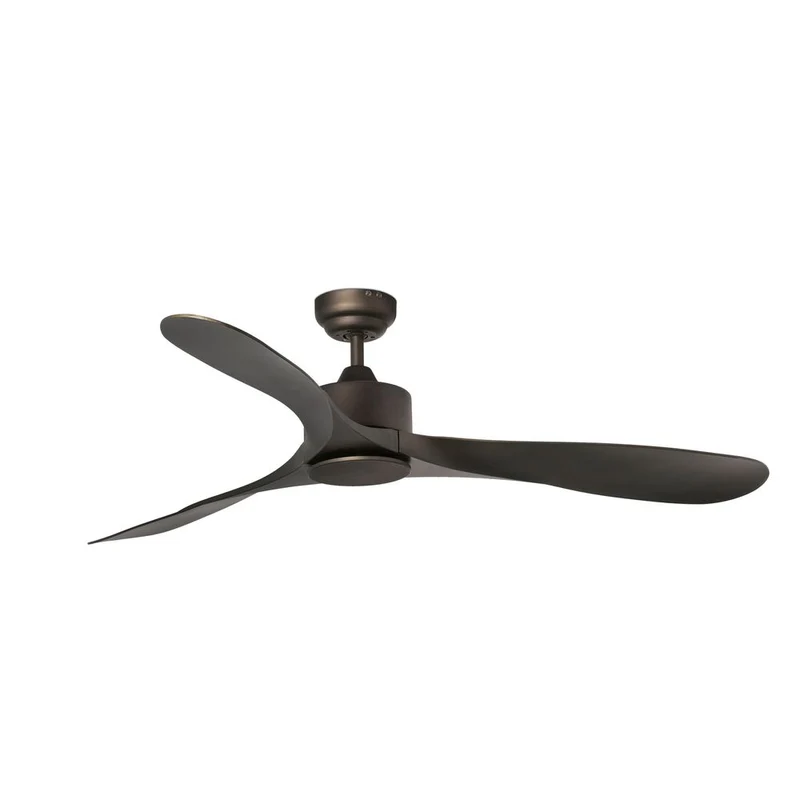 Deckenventilator LUZON Ø 132cm 3 Flügel Braun