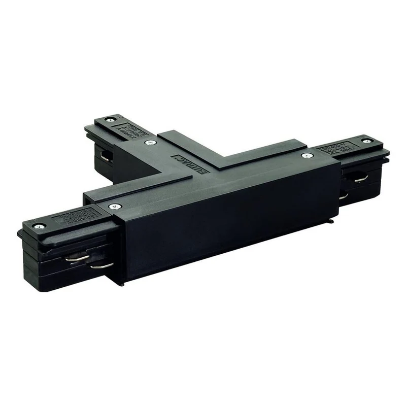 Eutrac T-Verbinder Erde links Schwarz