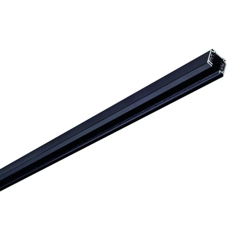 Eutrac 3-Phasen Stromschiene Schwarz 1m