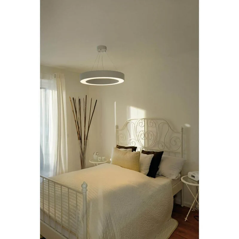Medo RING 60 Pendelleuchte Weiß LED