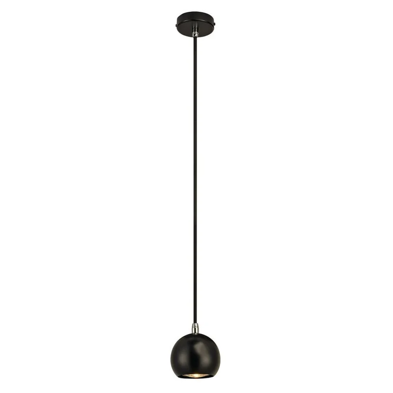 Light Eye Ball GU10 Pendelleuchte Schwarz/Chrom GU10 max. 50W