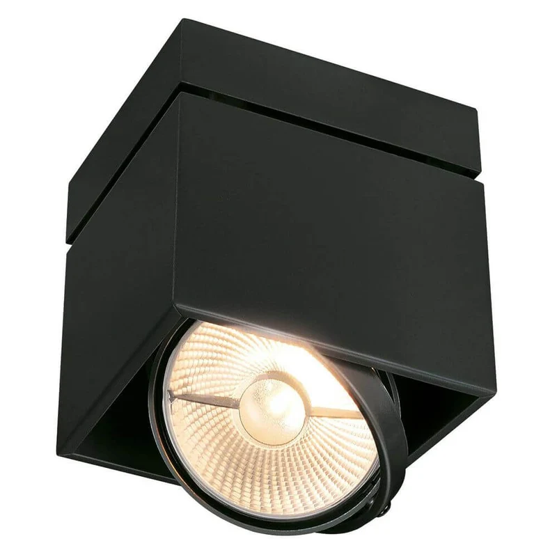 Kardamod Surface Square ES111 Single Deckenleuchte Eckig Schwarz