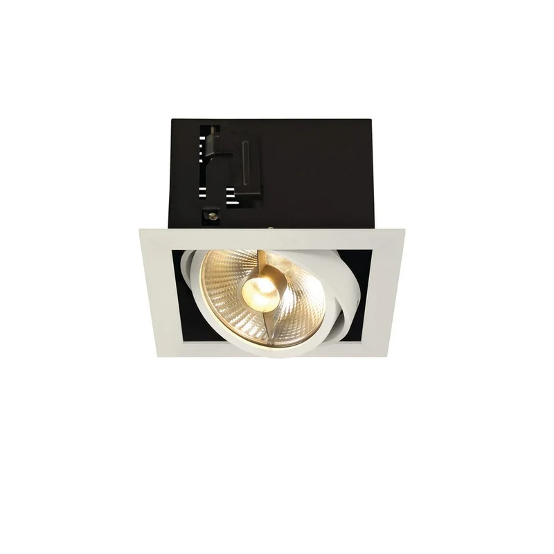Kadux 1 ES111 Downlight eckig Weiß max. 50W